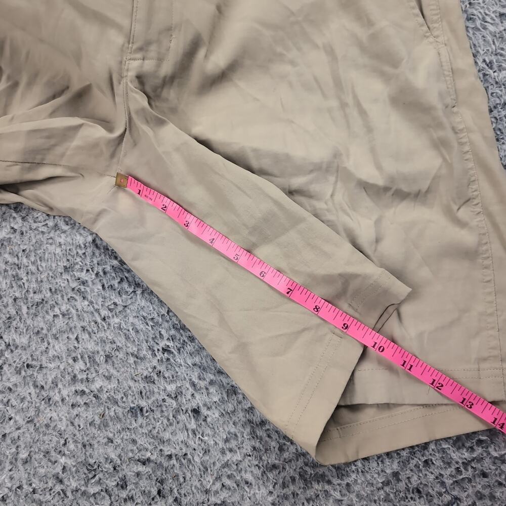Columbia Shorts Adult 44 Beige Outdoors Cargo Hiking Trail Sportswear Nylon Men - Picture 7 of 9